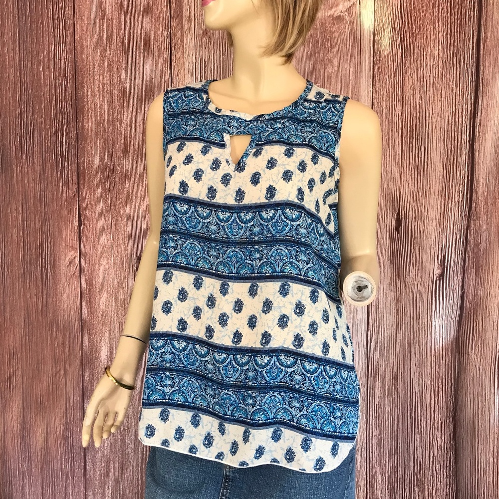 Emi & Joe Sleeveless Top Small